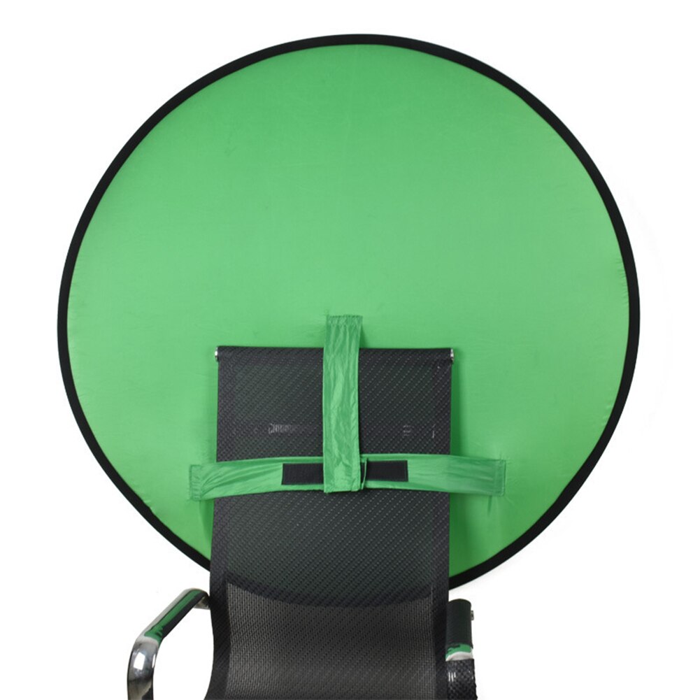 75/110Cm Groen Scherm Foto Achtergrond Doek Polyester Hoge Kleurverzadiging Fotografie Achtergronden Voor Live Video Studio