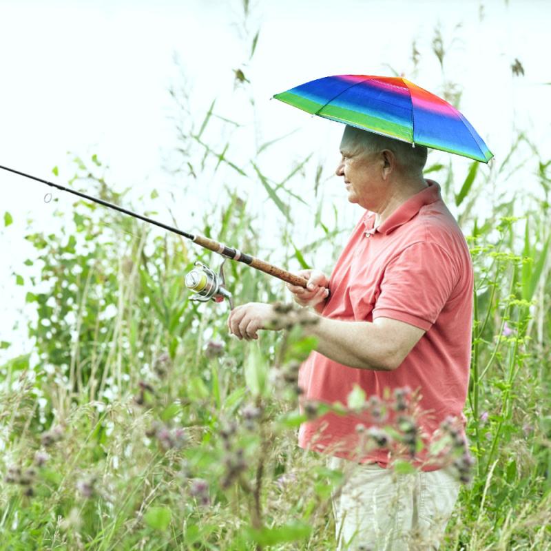 Hoed Wandelen Camping Cap Outdoor Vissen Anti-Sunshine Vissen Cap Opvouwbare Zonnehoed Anti-Uv Zon Emmer Hoeden