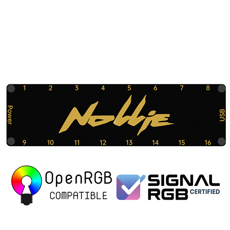 Nollie16 ARGB Controller 5v3Pin ARGB interface support SignalRGB OpenRGB