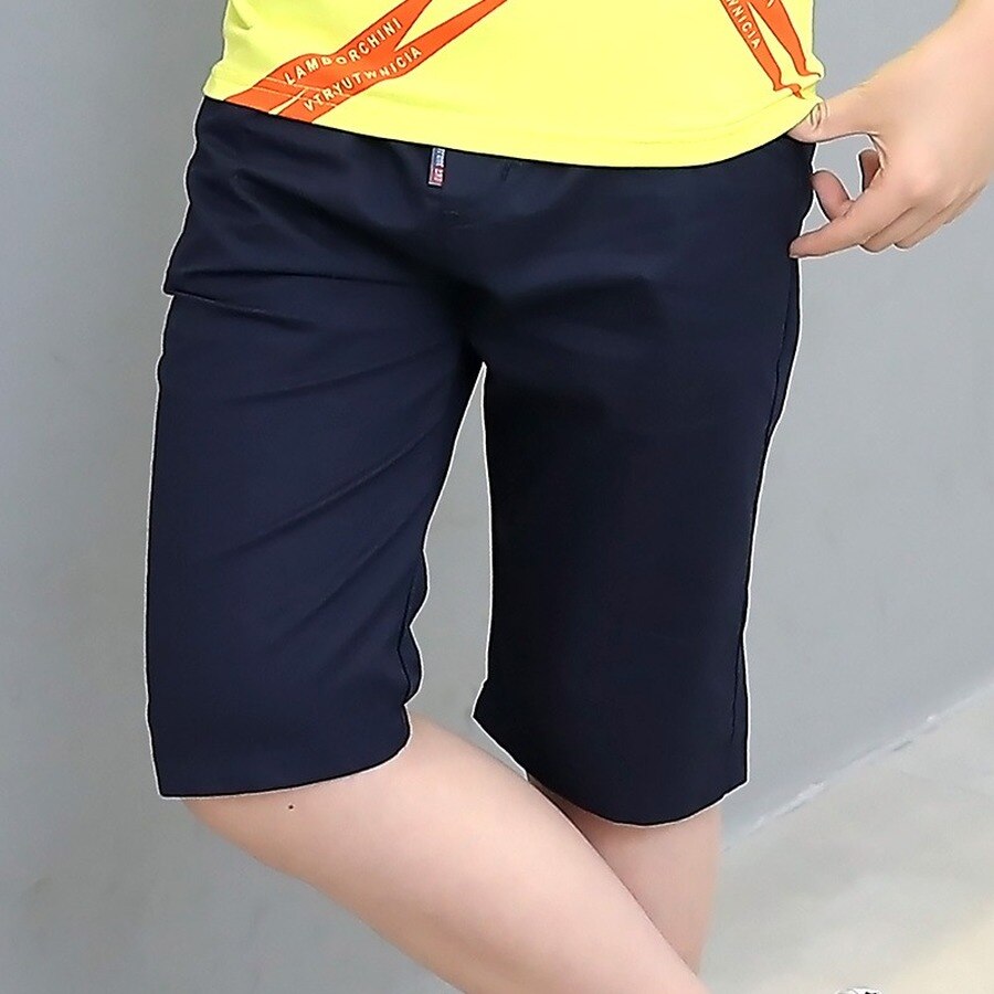 Coton court enfants garçon été décontracté solide Shorts enfants plage courte adolescent école bas 110-160cm pantalon