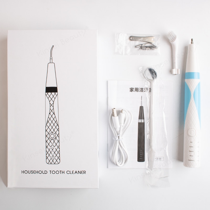 Ultrasonic Dental Calculus Plaque Remover Electric Tooth Scraper Cleaner Tartar Remove Dental Calculus Ultrasonic Teeth Cleaning