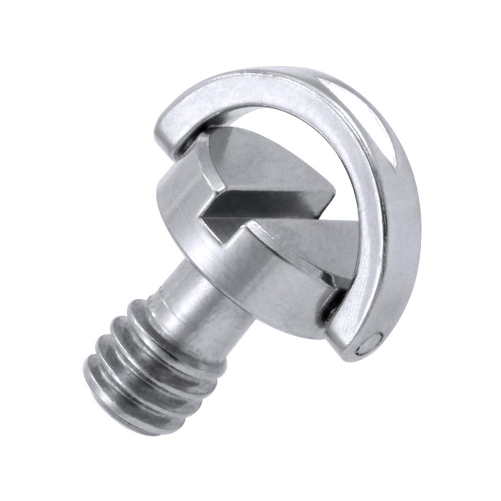 Bgning 1/4- zoll-kameraschrauben-d-ring für kamerastativ, einbeinstativ, schnellwechselplatte, grundplatte, rig, 1 stück , 10 stück , 100 stück, optionale teile