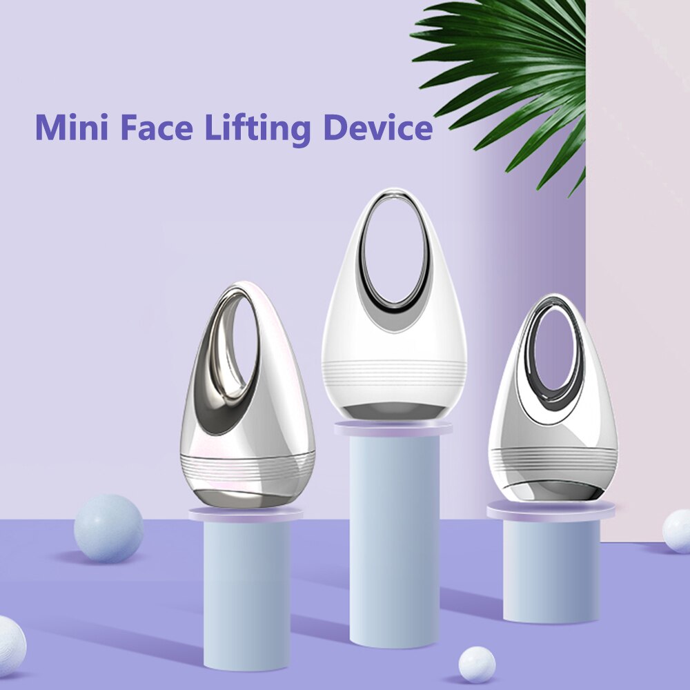 Mini LED Photon Vibration Face Lift Device Microcurrent Anti-wrinkle Removal Machine Beauty Face Products for Women Skin Care