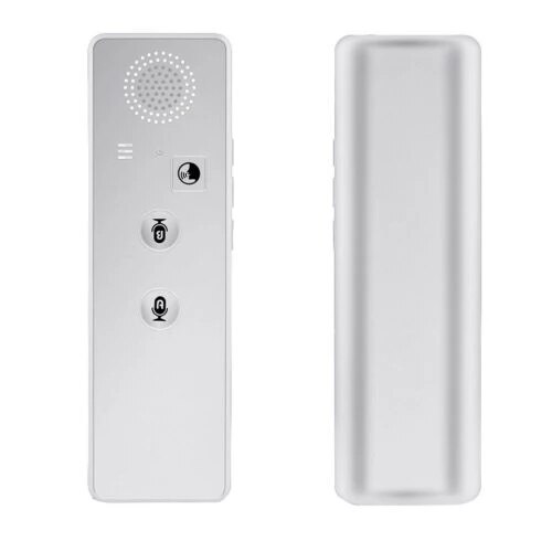 Traductor inteligente portátil de traducción, dispositivo de bolsillo de voz instantáneo, en tiempo Real, T3, 40 + idiomas: Blanco