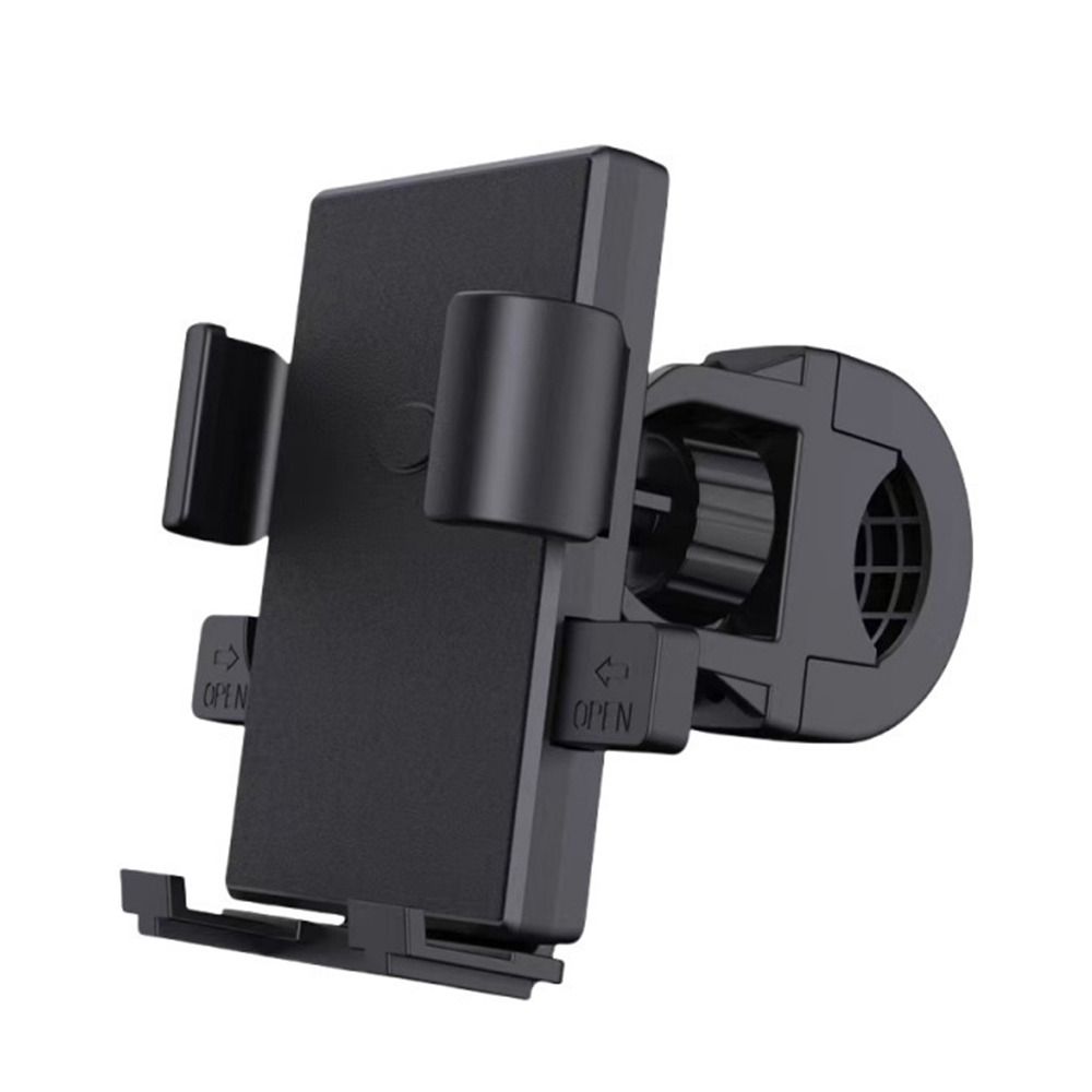 Porta cellulare per passeggino Porta cellulare regolabile per carrozzina per bambini 360 ° Ruota il supporto per telefono pigro antiurto