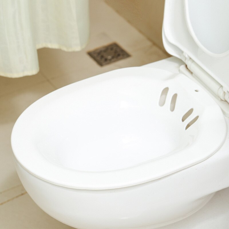 Husholdning squat gratis gravide kvinder indespærring badekar pleje ældre toilet bidet: Hvid bidet