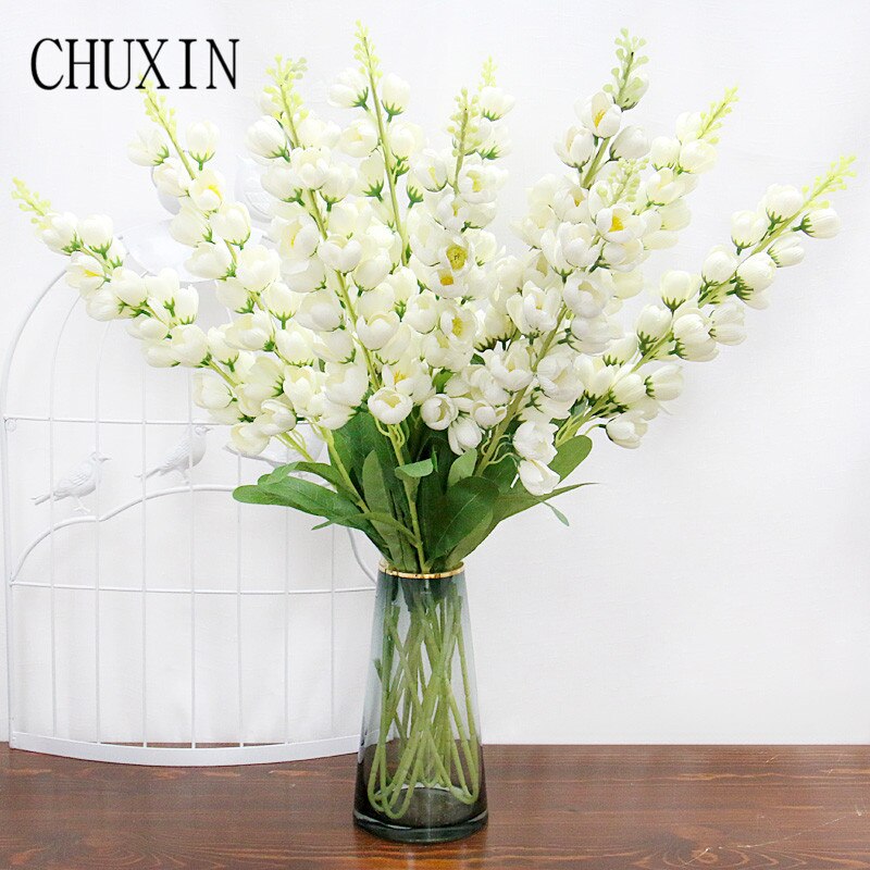 1m kunstplanten campanula huwelijksdecoratie achtergrond kunstbloemen voor thuisfeest welkomstbloem huisdecoratie