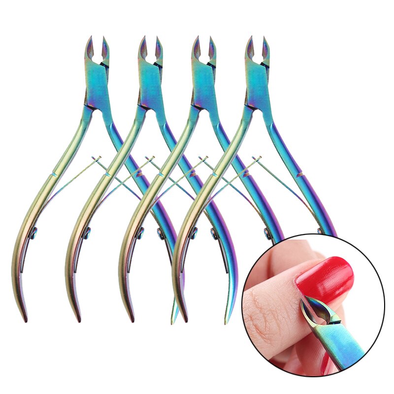 Rvs Nail Clip Professionele Manicure Nagelriem Tang Nail Remover Schaar Vinger Care Manicure Nagelknipper Care Tool