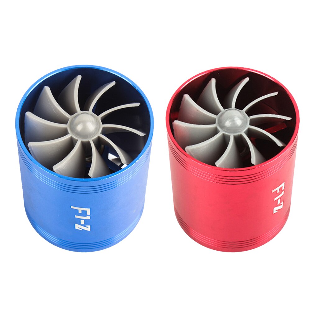 2 Pieces Universal Car Turbo Charger Super Charger Turbo Easy installation