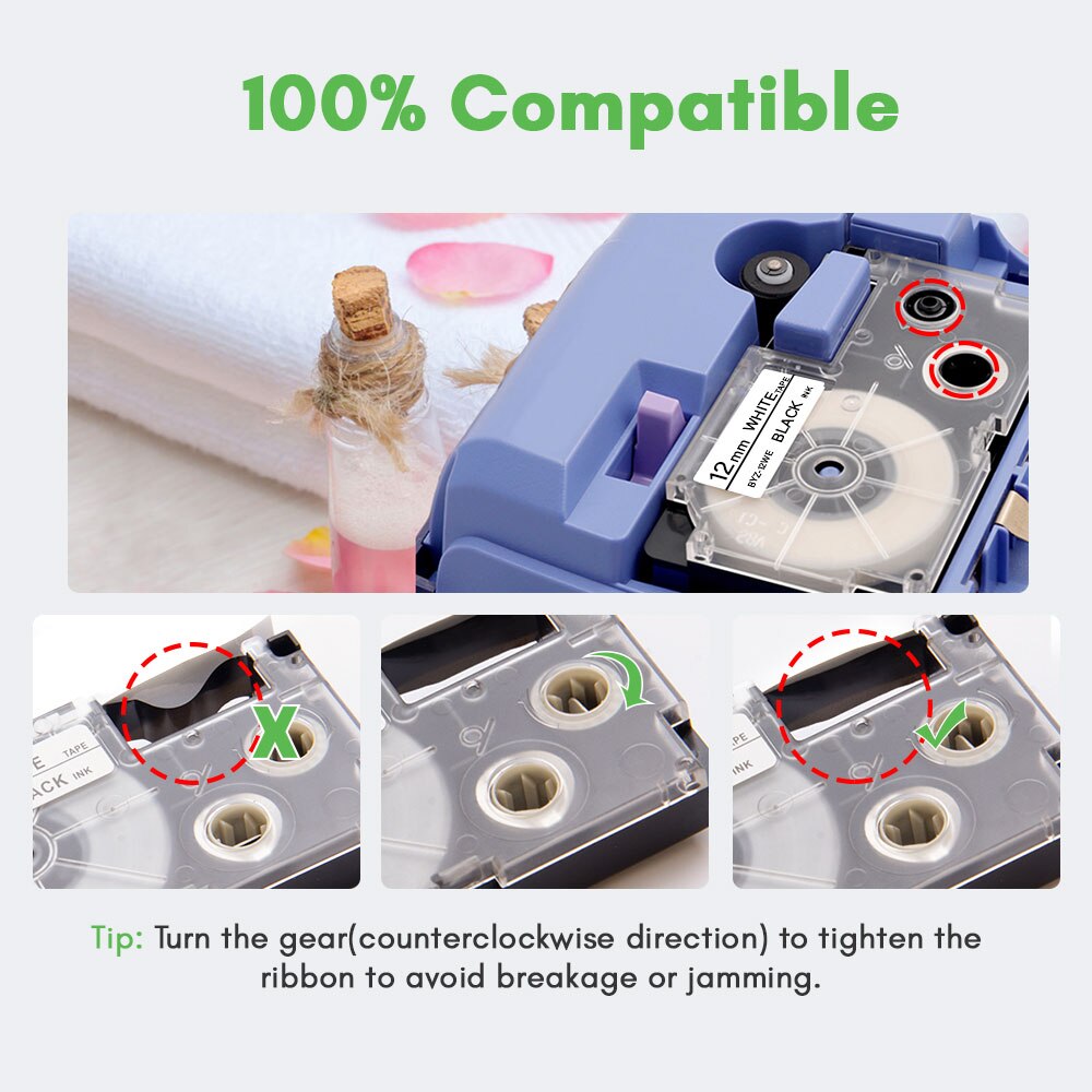 18mm Label For CASIO XR-18SR Label Tape Black on Silver Label Cartridge XR-18WE For CASIO KL-130 CASIO KL-120 KL-430 Label Maker