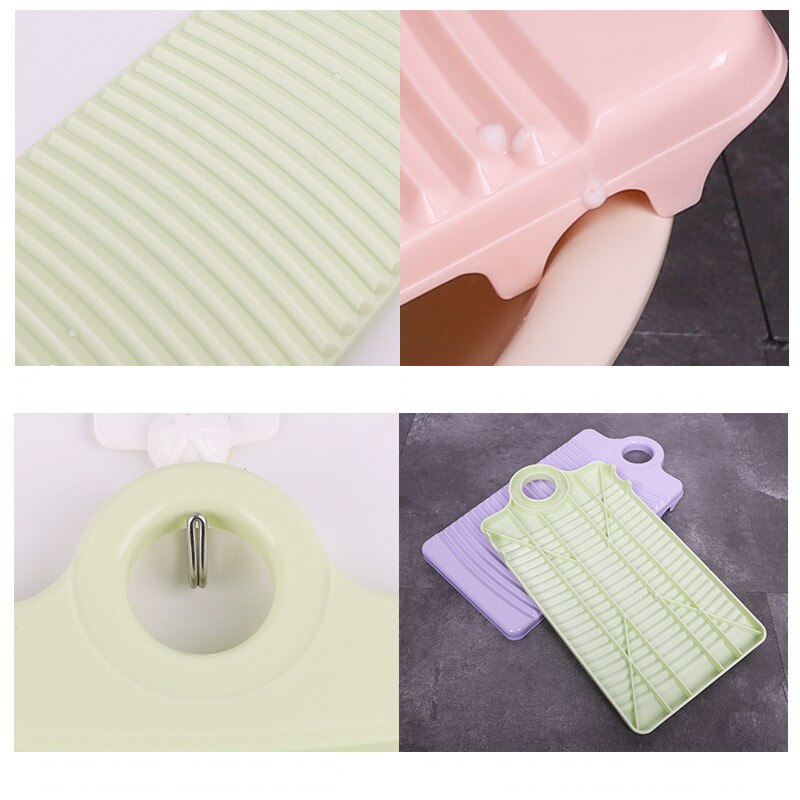 Hangable square washboard with card slots washboard washing board