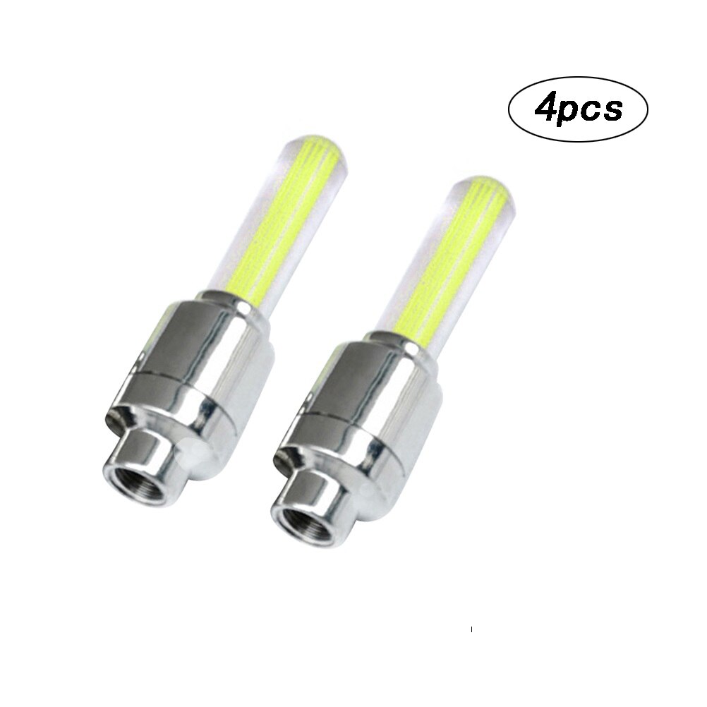 5Stck Fahrrad Ventil Licht Fahrrad Ventil Lampe Sieben Farben Reifen Kappen LED Lampen-Licht Rad Licht für Autos Fahrräder Motorräder
