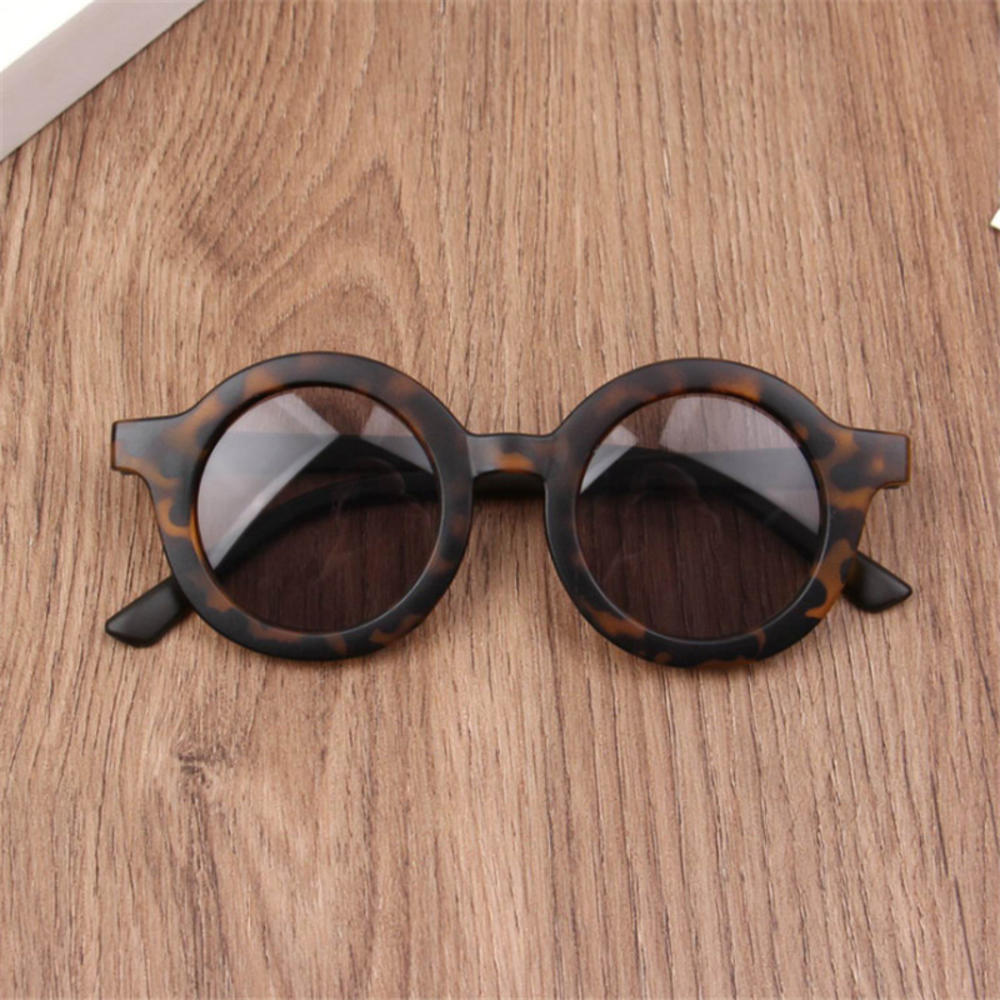 Kids Sunglasses Boys Retro Children Sunglasses Girls Sun Glasses Vintage Baby Oculos simple Wild British Style Eyewear: 4