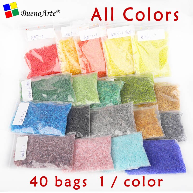 COE 90 mediu tamaño bien frita Fusible transparente color ópalo de cristal de color de puntos DIY Murano de fusión en de la serie hecho a mano