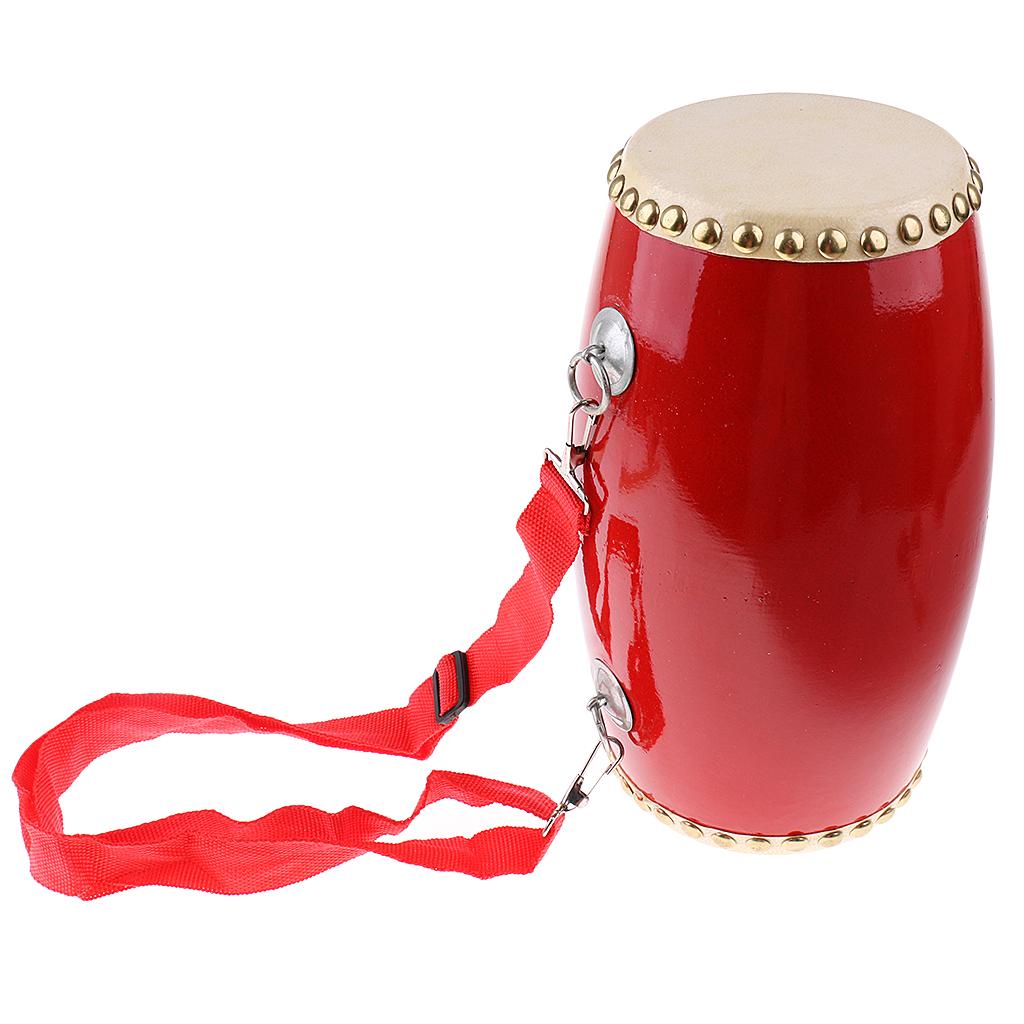 Tambour traditionnel chinois Dragon pour la taille, Instrument d&#39;apprentissage de la musique pour enfants