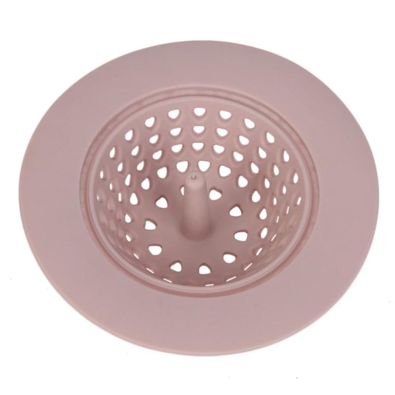 Flower Petal Silicone Sewer Drain Cover Stopper Kitchen Sink Strainer Filter Silicone Kitchen Strainers Bathroom Gadgets: A2
