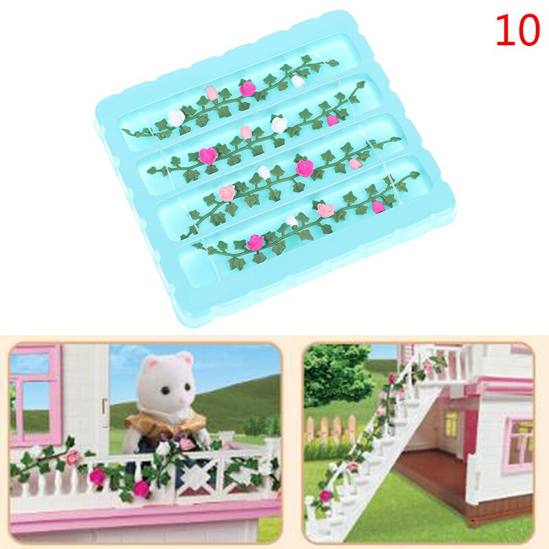 1:12 Miniature Furniture Toys Dolls Kids Baby Room Play Toy Forest Animal Family DIY Miniatura Dollhouse Furniture For kids: A10