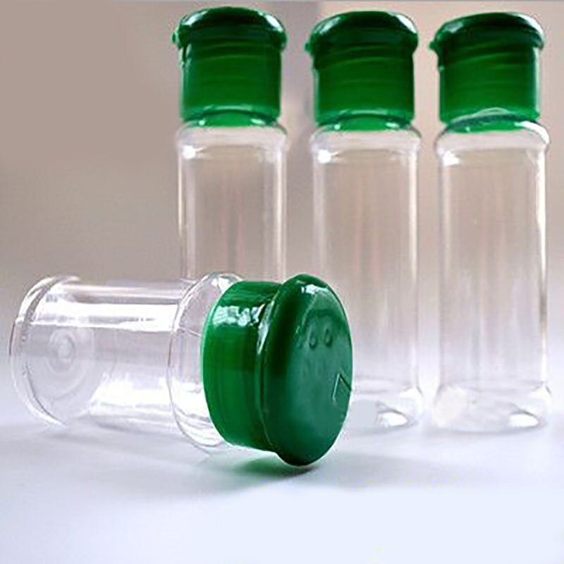 Bote de plástico para sal, pimienta, aceite vinagre, vinagrera, botella transparente, accesorios de cocina, botella de condimento, 1 Uds., 100ml/150ml