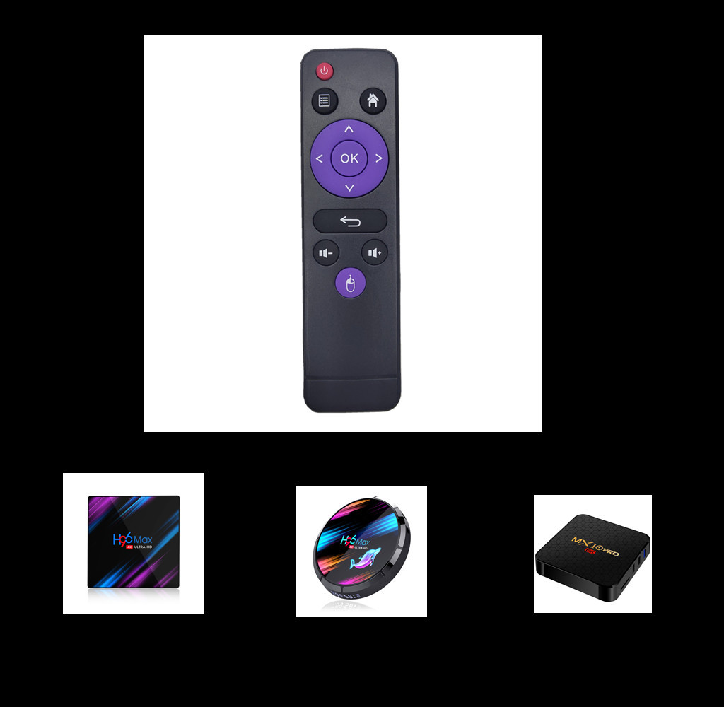 H96 Max série télécommande universelle H96 RK3318 Android TV Box apprentissage télécommande infrarouge pour H96max v11 G96 max