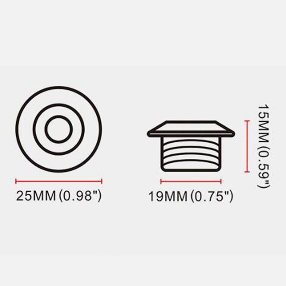 Car Hood Pins Lock Quick Latch Low Profile Lockable Push Button Hood Pins 25mm Dia Universal Auto Modified Mini Hood Lock
