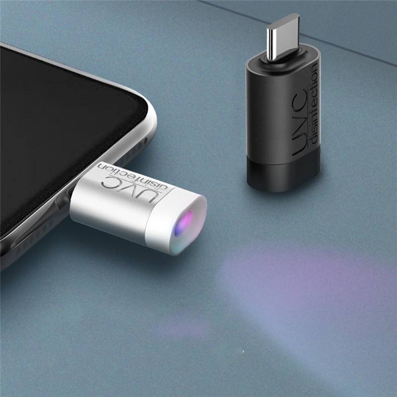 Mini esterilizador instantáneo portátil de 5S, lámpara UV, esterilizador de superficies, máquina de desinfección con interfaz tipo C/IOS