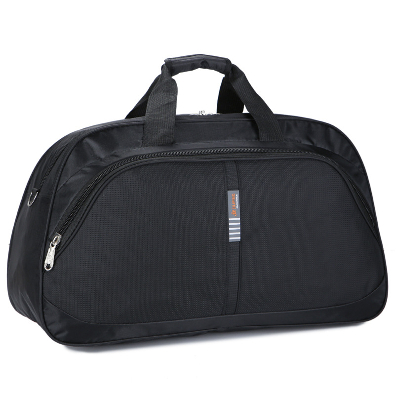 Lässige reisetasche, wasserdicht, herrengepäck, koffer, strapazierfähige reisetasche, schultertasche, damen, großes fassungsvermögen für wochenendsport, 896: Schwarz