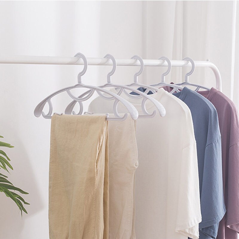 Clothes Drying Rack Plastic Anti-slip Adult Clothes Rack Hanging Clothes Brace Clothes Hanger Storage Rack For Clothes