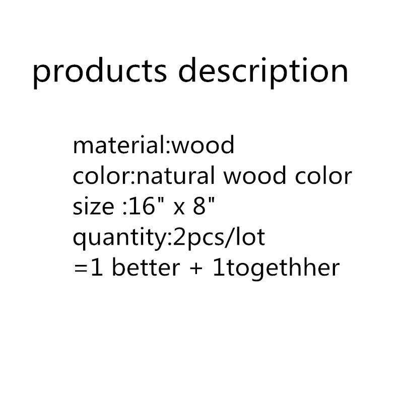 Wedding Chair Signs &quot;Better Together&quot; for Bride and Groom Wedding Chairs,Wooden Hanging Signs Set 2pcs/lot