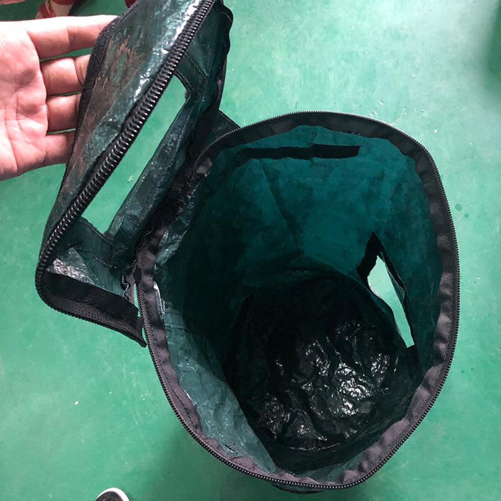 Garden Compost Bag Heavy Duty Reusable Kitchen Garden Garbage Waste Bags