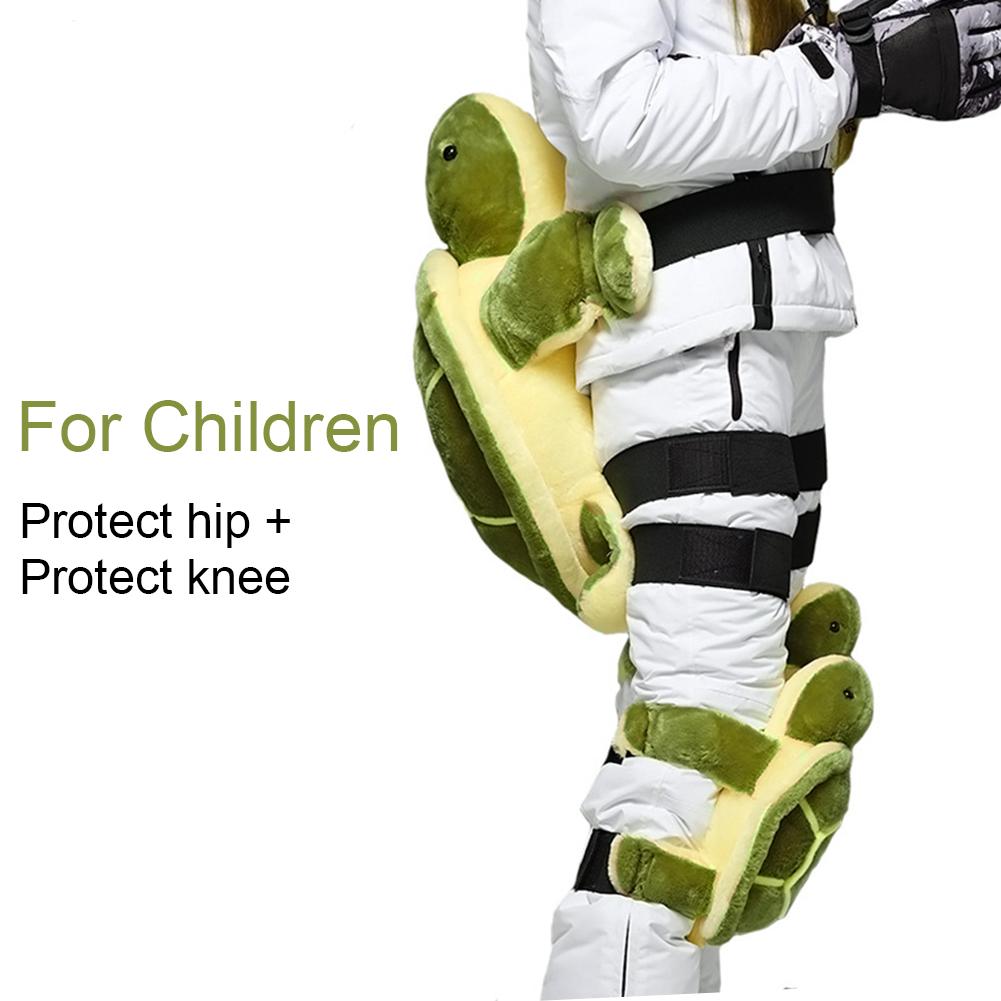 Voksne barn utendørs sport ski skøyter snowboard hofte beskyttende snowboard beskyttelse ski utstyr barn kne pad hip pad