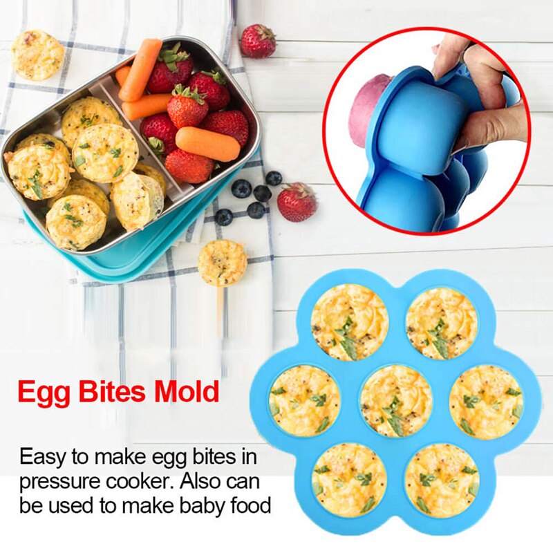 9PCS Pressure Cooker Accessories Set 3 Quart Instant Pot Accessories Eggs Racks 304 Stainless Steel Steamer Basket Kitchen Set