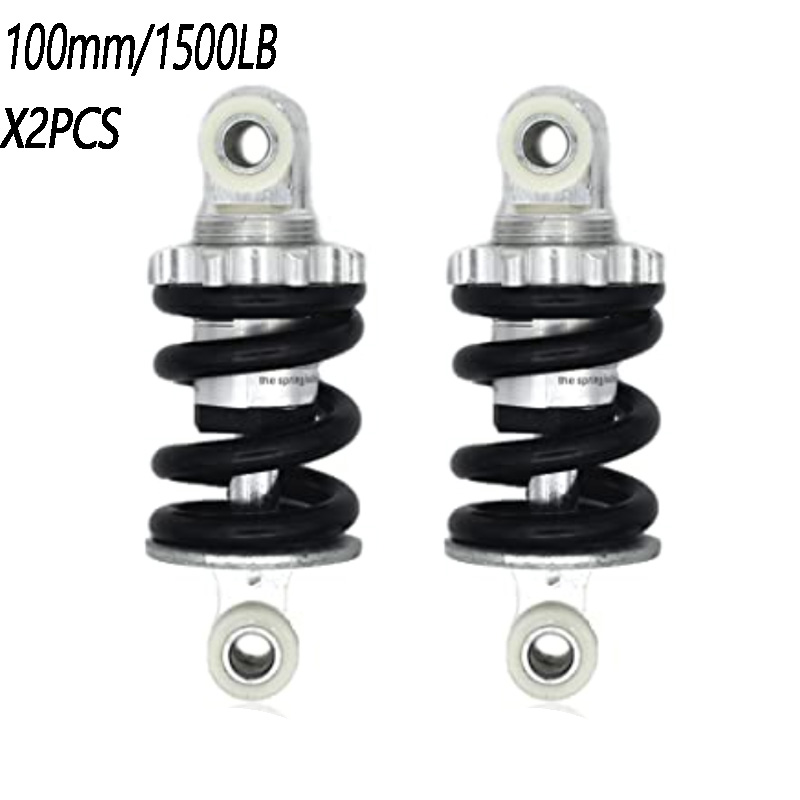 100MM 125MM 150MM 180MM 190MM 200MM rear suspension shock for 47cc 49CC super Minimoto ATV electric scooter mini Pocket Bike: Beige