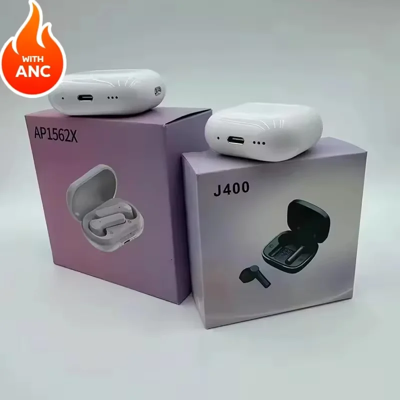 2025 iOS 18 ANC Air4 draadloze Bluetooth-hoofdtelefoon met actieve ruisonderdrukking USB C Type Stereo Sport TWS-oortelefoon