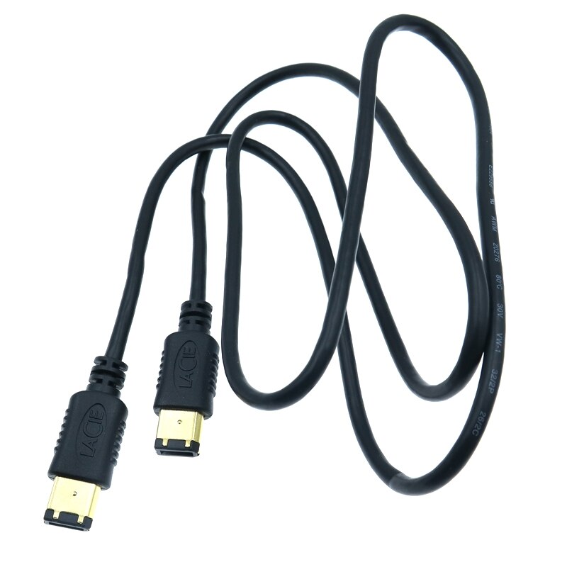 IEEE 1394 Cable 1394a 6pin Male to 6 pin Male 6-6 pin Firewire iLink DV Connection Cable 1.2m 4FT