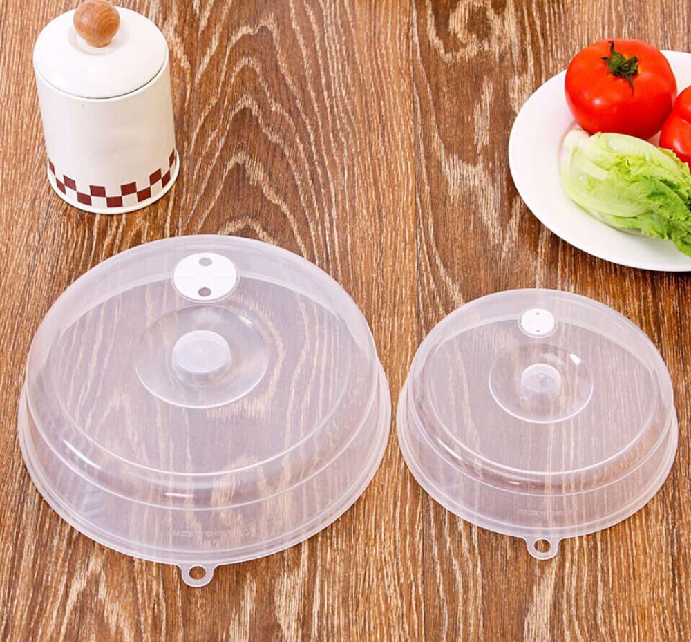 Voedsel Ploetert Guard Magnetron Hover Anti-Sputteren Cover Oven Olie Cap Verwarmde Verzegelde Plastic Cover Schotel Schotels Voedsel cover Fd: big