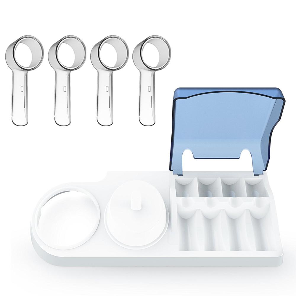 Oral-B-soporte portátil de plástico para cabezal de cepillo de dientes eléctrico, D12, D20, D17, D18, D29, D34 Pro, 1000, 600, 690, PRO700