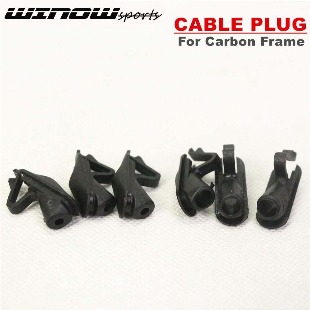 Cadre de vélo de route en fibre de carbone, accessoires de transmission, dérailleur/bouchon de frein, bouchon de câble: 6 big