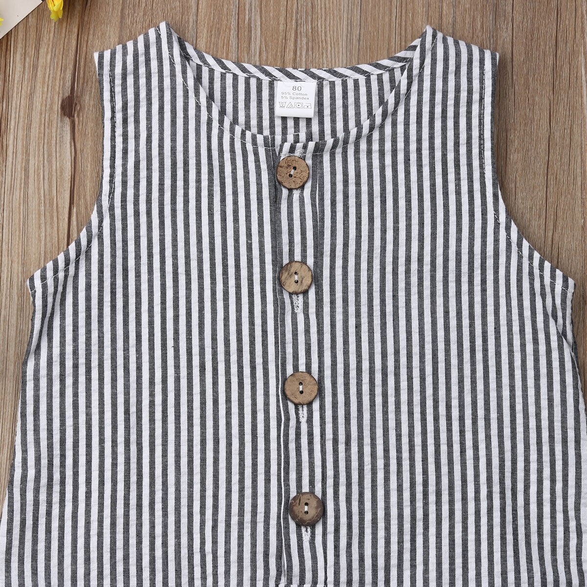 Neugeborenen Baby Junge Mädchen Baumwolle Gestreiften Strampler Overall Kleidung Outfits Sunsuit Baby Kleidung