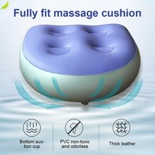 Multifunktionel spa booster sæde massage pude oppustelig portalbe boligindretning massage pude