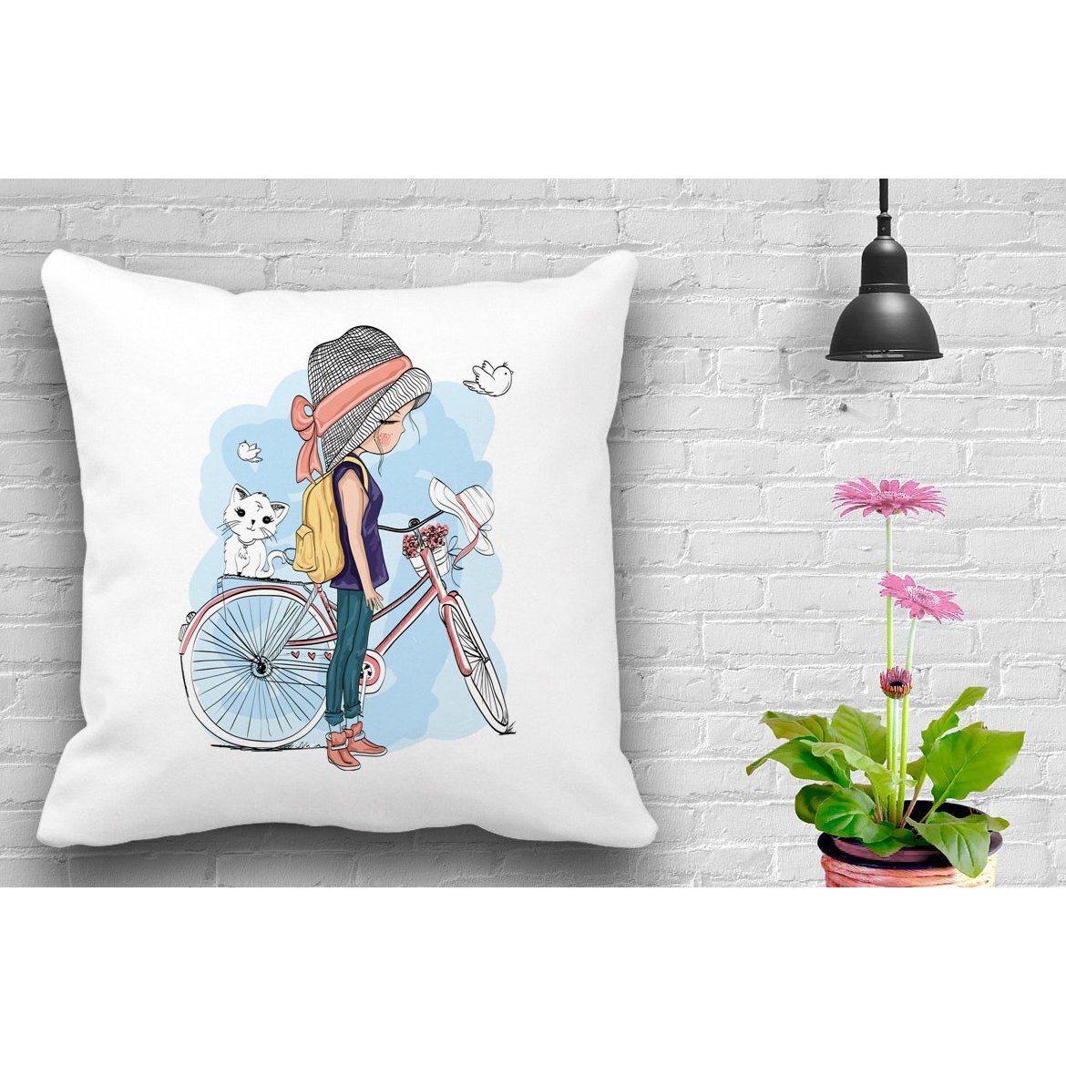 Luxe kussen versieren