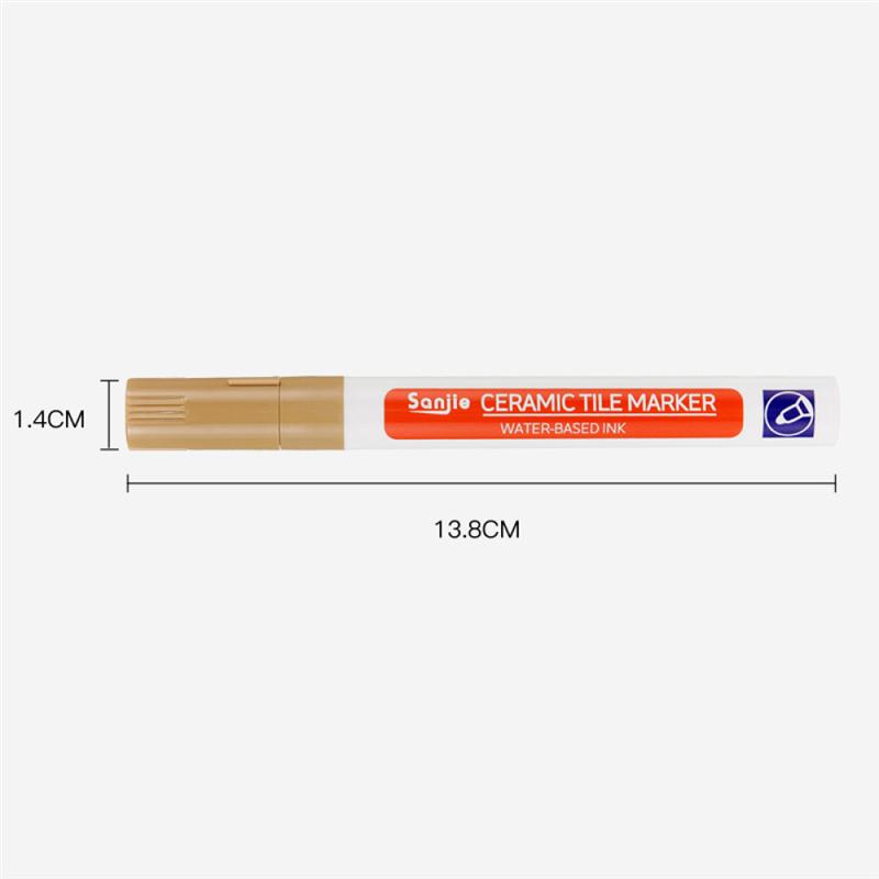 White Waterproof Tile Marker Grout Pen Wall Seam Pen For Tiles Floor Bathroom Decontamination Seam Repair Tools