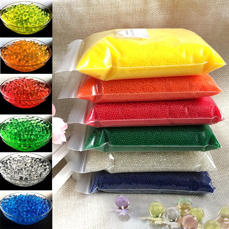 5000 pieces of crystal mud hydrogel crystal soil outdoor bead vase soil plant bonsai decoration