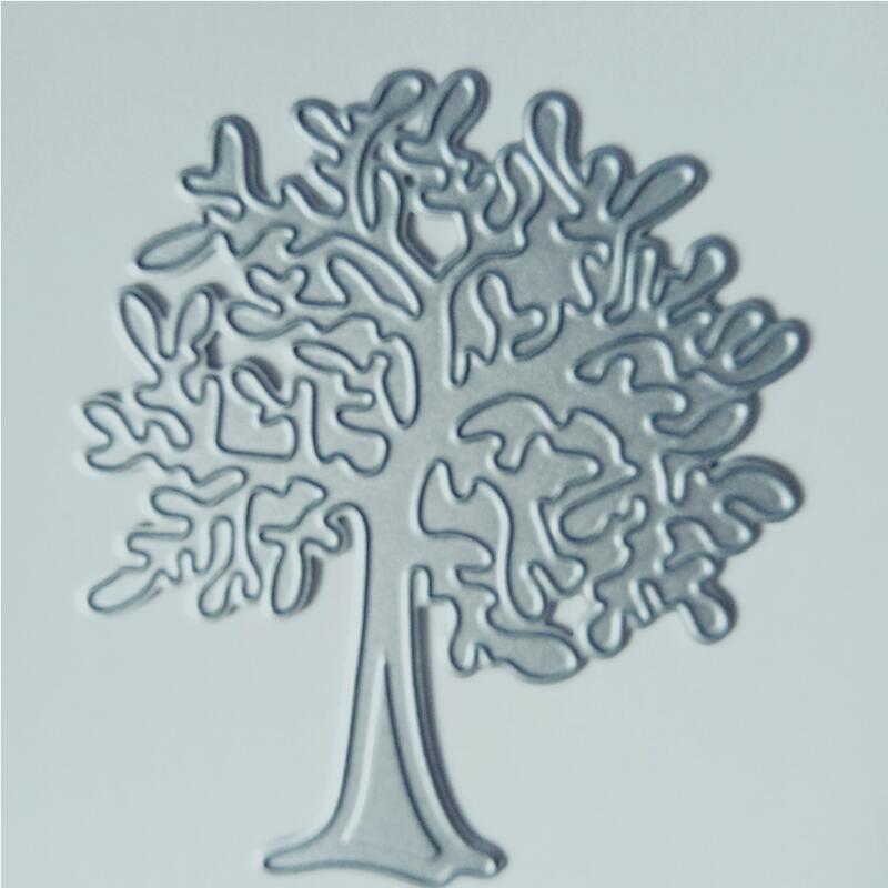 Metal Tree Style Cutting Dies Embossing Stencils Stamps For Diy Scrapbooking Die Emboss Folders Paper Card Making Craft Supplies: JL3501