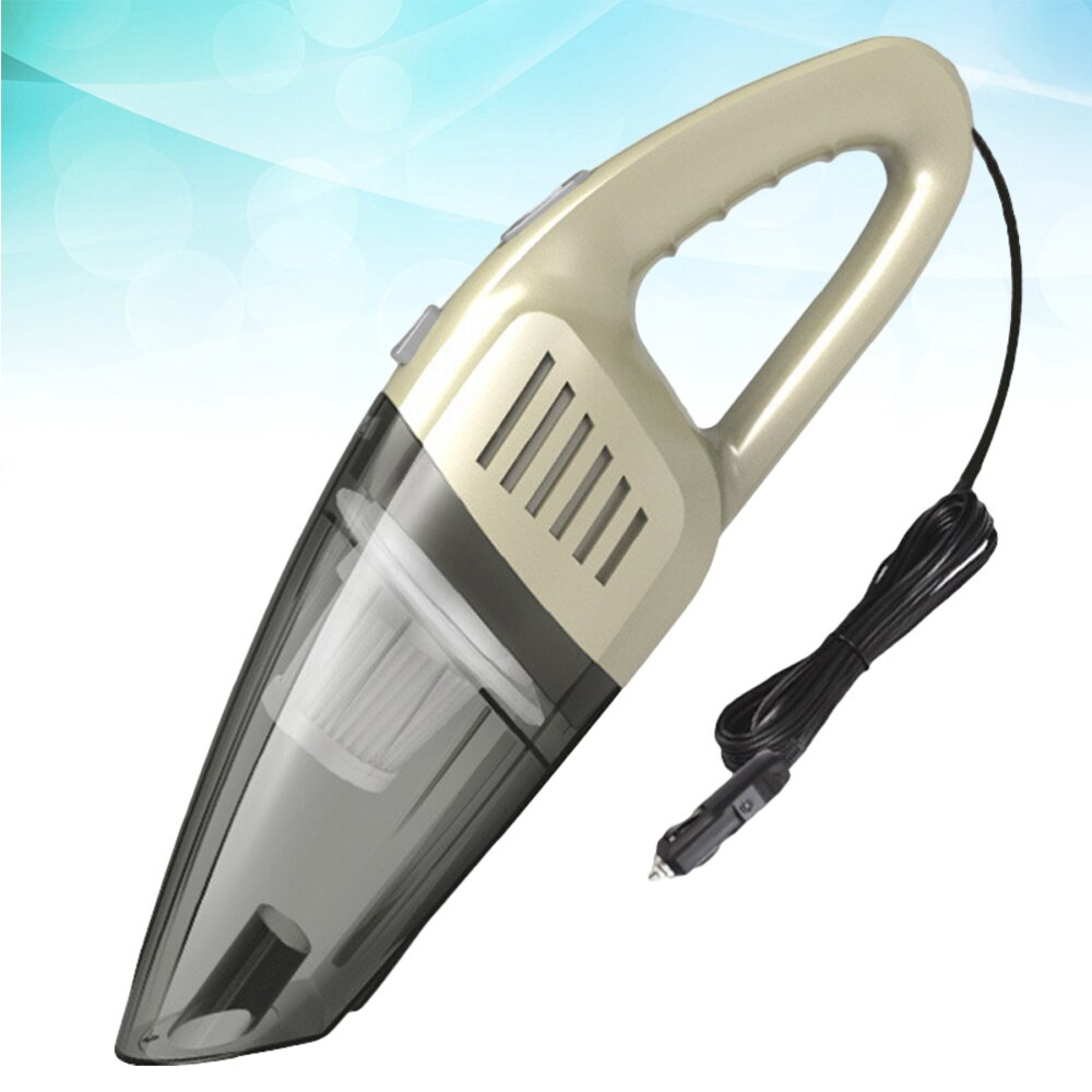 Wired Handheld Dust Busters Wet and Dry Portable Auto Vacuum Cleaner for Car (Black)