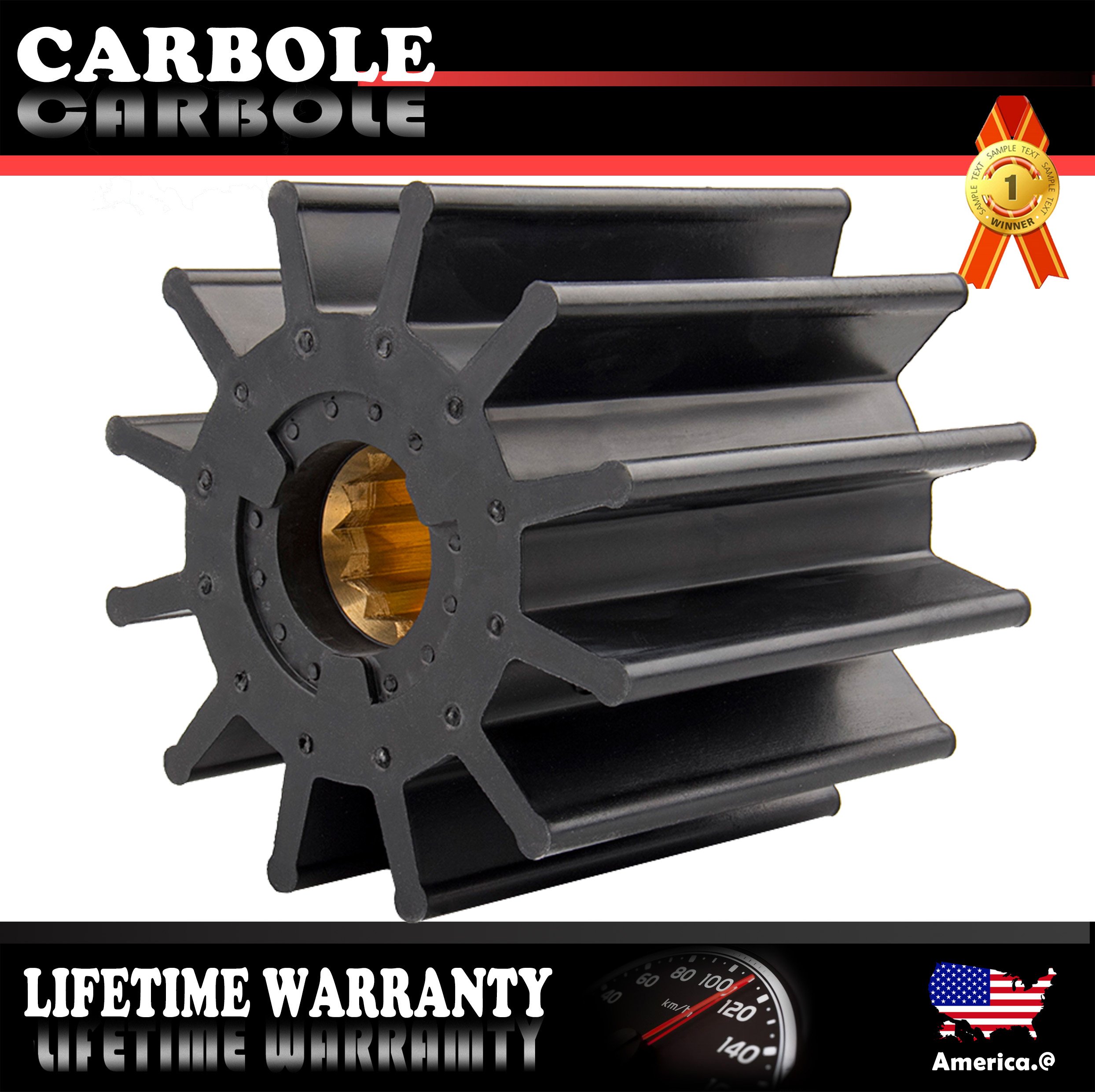 Wirnik dla Jabsco 17936-0001 Johnson 09-814B VOLVO 875814-6 845796 875697