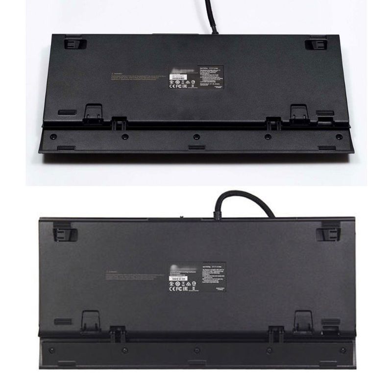 2 uds soporte de repuesto para teclado pata soporte de plástico para Corsair K65 K70 K63 K95 K70 LUX RGB Teclado mecánico para jugar reparación