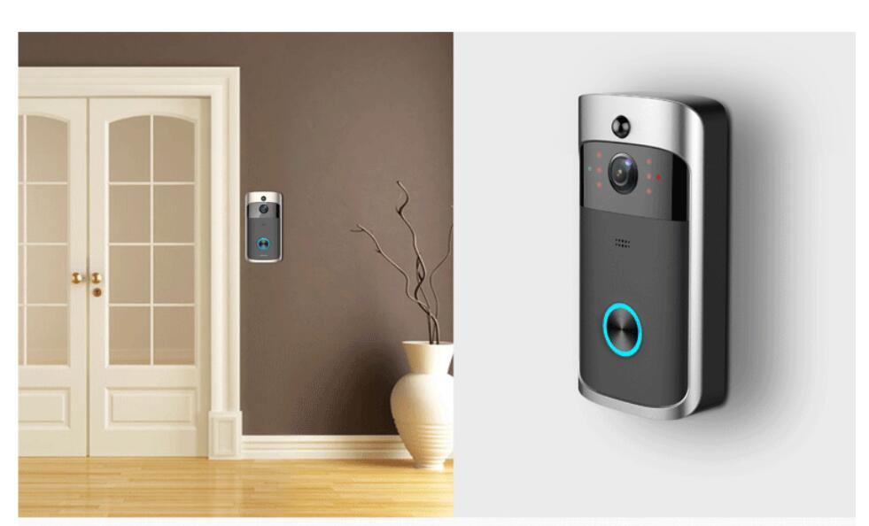 Smart IP Video Intercom WIFI Video Deurtelefoon Deurbel WIFI Deurbel Camera Voor Appartementen IR Alarm Draadloze Beveiliging Camera