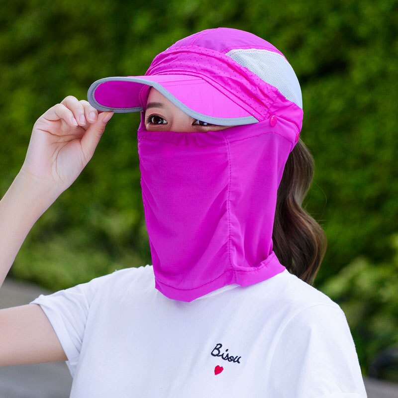 Seaside Sun Visor Hat Female Summer Sun Hats For Women large Brimmed Sun Hat Folding Beach Girls Caps: solid rose