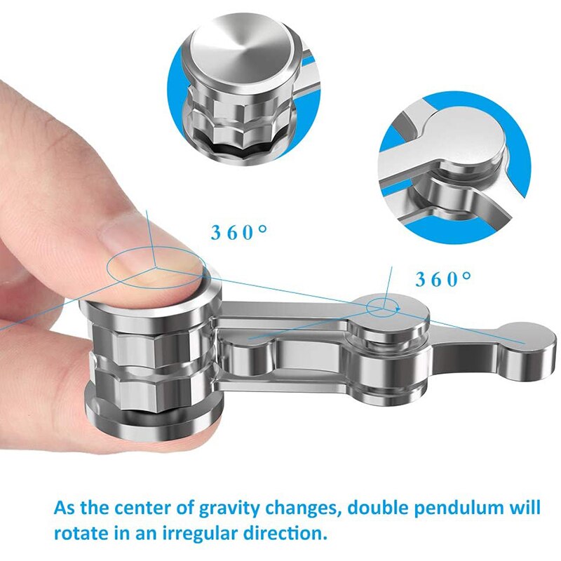 Chaos Pendel Doppel Pendel Fingertip Kreisel Erwachsene Dekompression Schwerkraft Hand Spinner Zappeln