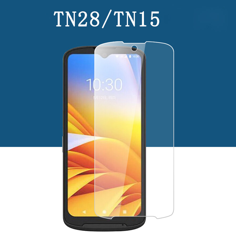 Schutzhülle aus robustem gummi für zebra  tn28 tn15 tc51 tc52 tc52x tc56 tc57 tc21 tc26 displayschutzfolie aus gehärtetem glas